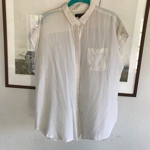 Banana republic silk blouse